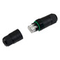 Preview: Isoled Kabelverbinder IP67, 2-polig 0.75-2.5mm² mit Federklemme, max. 250V 16A, Manteldm. 6-8mm 116447