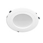 Preview: Isoled Loch Adapterring für Downlights, mit Federn, weiß, ID 201mm - AD 287mm 116449