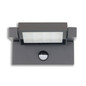 Preview: Isoled LED Wandleuchte mit einstellbarem PIR Bewegungs-/Helligkeitssensor, 12W, IP65, schwenkbar, warmweiß 116599