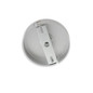 Preview: Isoled Deckenbaldachin rund, grau, für Kabel mit bis zu max. 9,8mm Manteldurchm. 116606