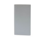 Preview: Isoled Endkappe EC113 silber für LAMP30 V1+V2 mit U-COVER63, 2 Stück, Lichtfalle 116625