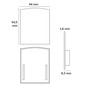 Preview: Isoled Endkappe EC114 schwarz für LAMP30 V1+V2, 2 Stück, mit Lichtfalle 116629