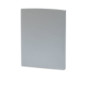 Preview: Isoled Endkappe EC115 silber für LAMP40, 2 Stück, mit Lichtfalle 116631