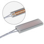 Preview: Isoled Endkappe weiß für Surf12 Flat mit Einspeiser FC-Flexband, 50cm Kabel + MiniAmp-Stecker, max. 3A 116662