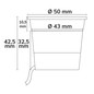 Preview: Isoled LED Modul SYS-GU10, rund, 5W, CRI90, 3000K, dimmbar (exkl. Cover, exkl. Einbaurahmen) 116681