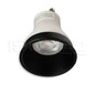 Preview: Isoled Cover für LED Spot und Modul SYS-GU10, schwarz matt, rückversetzt, UGR<12 116685