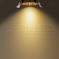 Preview: Isoled LED Einbaustrahler BACK60, rosegold, rund, 5W, CRI90, 2700K, rückversetzt, UGR<12, dimmbar 116710