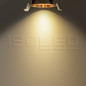 Preview: Isoled LED Einbaustrahler BACK60, rosegold, rund, 5W, CRI90, 3000K, rückversetzt, UGR<12, dimmbar 116711