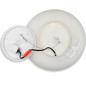 Preview: Isoled LED Deckenleuchte Slim400 PRO, 25W, weiß, rund, IP44, DN400, 3000/4000/5000K, Up&Down 116714