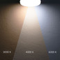 Preview: Isoled LED Deckenleuchte 13/18W mit HF-Sensor, weiß rund, DN280, IP64, 120lm/W, ColorSwitch 3000/4000/6000K 116718