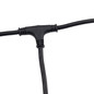 Preview: Isoled Track48 T-Verbinder, flexibel, schwarz, stromführend, max. 6A, 4-polig 116732