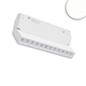 Preview: Isoled Track48 Raster-Schienenstrahler 22cm weiß, 12W, 36°, UGR<19, 48V DC, 4000K, CRI90, DALI dimmbar 116756