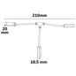 Preview: Isoled Track48 T-Verbinder, flexibel, weiß, stromführend, max. 6A, 4-polig 116787