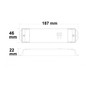Preview: Isoled DALI-2 DT6 5 Adressen / DT8 5-Kanal 1 Adresse Multi-PWM Dimmer, 12-24V 5x4A, 36-48V 5x3A 116820