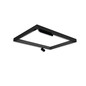 Preview: Isoled Track48 Leuchtenrahmen H50, Innenformat 592x892mm, schwarz, exkl. Trafo, Montageclip/Seilabh. 116879