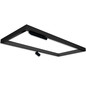 Preview: Isoled Track48 Leuchtenrahmen H50, Innenformat 592x1192mm, schwarz, exkl. Trafo, Montageclip/Seilabh. 116881