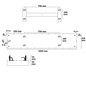 Preview: Isoled Infrarot-Panel BEST STANDARD 320x1500mm, 440W 116900
