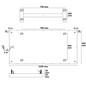 Preview: Isoled Infrarot-Panel BEST STANDARD 592x1192mm, 630W 116903