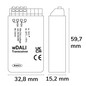 Preview: Isoled DALI Receiver zur Weiterleitung von Befehlen des Funktransmitters auf die Bus Linie 116927