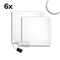 Preview: Isoled LED Panel ECO Backlight Line 625 UGR<19 2H/2H, CRI80, 36W, neutralweiß, 6er Pack, dimmbar 116941