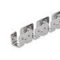 Preview: Isoled LED Aufbauprofil eloxiert, gezahnt und flexibel für NEON Flexband B08H12, 100 cm 116994
