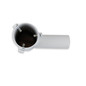 Preview: Isoled Winkeladapter 90° starr, für Streetlight GR30/GR60 Durchmesser 45mm 117012