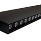 Preview: Isoled LED Hängeleuchte Raster UGR<19, 36°, 120cm, schwarz, 30W, 4000K, DALI dimmbar 117056