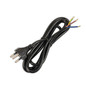 Preview: Isoled Anschlussleitung 1,5m mit Stecker Typ J - Schweiz, H05VV-F3G0,75mm², schwarz, offene Enden 117061