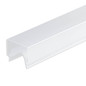 Preview: Isoled Abdeckung COVER68 opal+, U-Form für Profil HALON und LAMP30 V1+V2, 200cm 117208