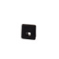 Preview: Isoled Endkappe EC 123 für Profil SURF8, schwarz, 1 STK, mit Kabeldurchführung 117286