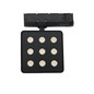 Preview: Isoled 3-Phasen Schienenstrahler MATRIX, 20W, 40°, schwarz, 4000K, UGR<19 117297