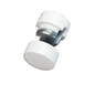 Preview: Isoled Kabel Distanzabhänger, weiß, für AD <6mm 117370
