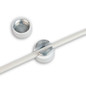 Preview: Isoled Kabel Distanzabhänger, weiß, für AD <6mm 117370