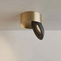 Preview: Isoled LED Aufbauleuchte Sphere gold/schwarz, 2700K, 10W, CRI90, dimmbar 117378