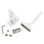 Preview: Isoled Wandausleger für Gardinenprofile, lang, 2 Stück, weiß 117426