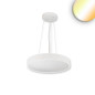 Preview: Isoled LED Hängeleuchte UGR<19 2H, weiß, 20W/30W+3W, IP42, DN400, 2700/3000/4000K, dimmbar, Up&Down 117518