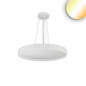 Preview: Isoled LED Hängeleuchte UGR<19 2H, weiß, 40W/50W, IP42, DN600, ColorSwitch 2700/3000/4000K, dimmbar 117522