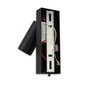 Preview: Isoled LED Leseleuchte, 4,5W, schwarz, mit USB-A und USB-C Ladebuchse, 3000K 117575