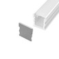 Preview: Isoled Endkappen-Set EC134 für LED Profil GROUND-OUT16, Kunststoff, 3 STK 117579