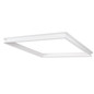 Preview: Isoled Einlegerahmen rückversetzt weiß RAL 9016 für LED Panel 625x625 117585