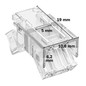 Preview: Isoled Kontakt-Verbinder (max. 5A) K3-208 für 2-pol. IP20 Flextripes mit Breite 8mm 117595