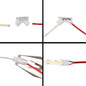 Preview: Isoled Kontakt-Verbinder (max. 5A) K3-210 für 2-pol. IP20 Flextripes mit Breite 10mm 117596
