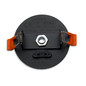 Preview: Isoled Einbau Deckenbaldachin rund, max. 68mm Ausschnitt, AD 85mm, 9mm Kabeldurchm, schwarz 117677