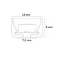 Preview: Isoled LED NeonPRO930 Custom Flexband B13H08, 24V DC, 12W, IP54, 3000K, 240LED/m, inkl. Montageclips 117720