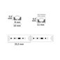 Preview: Isoled LED FW1903S SPI Flextube, 24V, 10W, IP66, 3000K, 5m Rolle, 180LED/m, 6LED/IC 117738