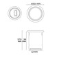 Preview: Isoled MiniAMP Touch-SENSOR mit Dimmfunktion - für Masterport, 12-24V DC 117761