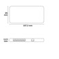 Preview: Isoled LED MiniAMP Trafo 24V/DC, 0-24W, 5x3A mit Master Sensor-Port, ultraflach 117775