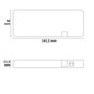 Preview: Isoled LED MiniAMP Trafo 24V/DC, 0-48W, 7x3A mit Master Sensor-Port 117776