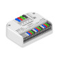 Preview: Isoled PowerSplitter 5-pol. x 3, 5-48V DC, 0.5mm² - 3mm² (6-10A) auf 0.25 1,5mm² (3-10A), weiß, max. 25A 117785