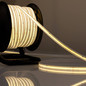 Preview: Isoled LED Flexband 230V COB, 12W/m, 15m Rolle auf Kabeltrommel, 3000K, CRI80, IP67, male/female Anschluss 117820